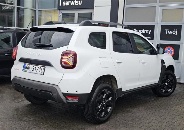 Dacia Duster cena 78777 przebieg: 25200, rok produkcji 2023 z Warszawa małe 172